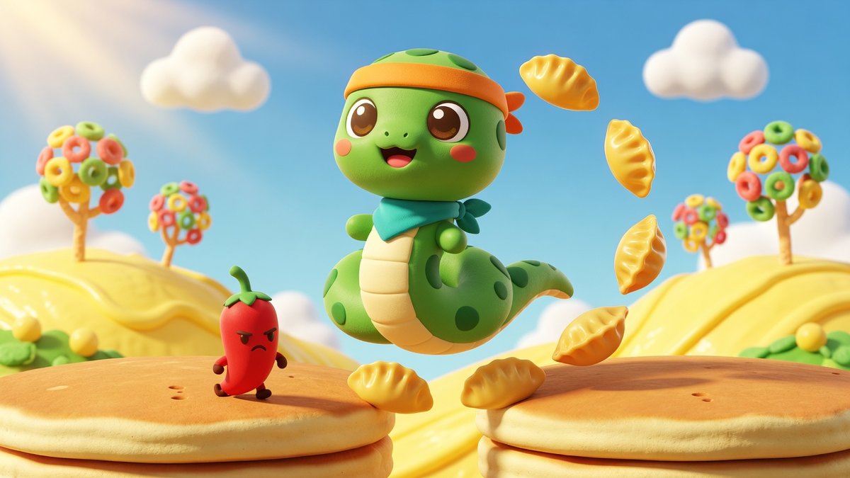 Noodle Jump — Hop and swing through Kitchen Kingdom