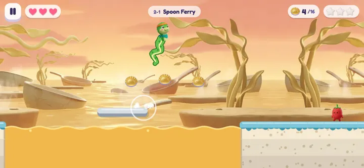 Broth Bay: floating spoons over golden soup