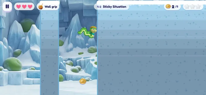 Freezer Peaks: honey wall jumps