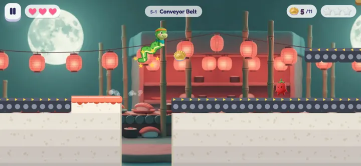 Sushi Express: conveyor belts at the night market